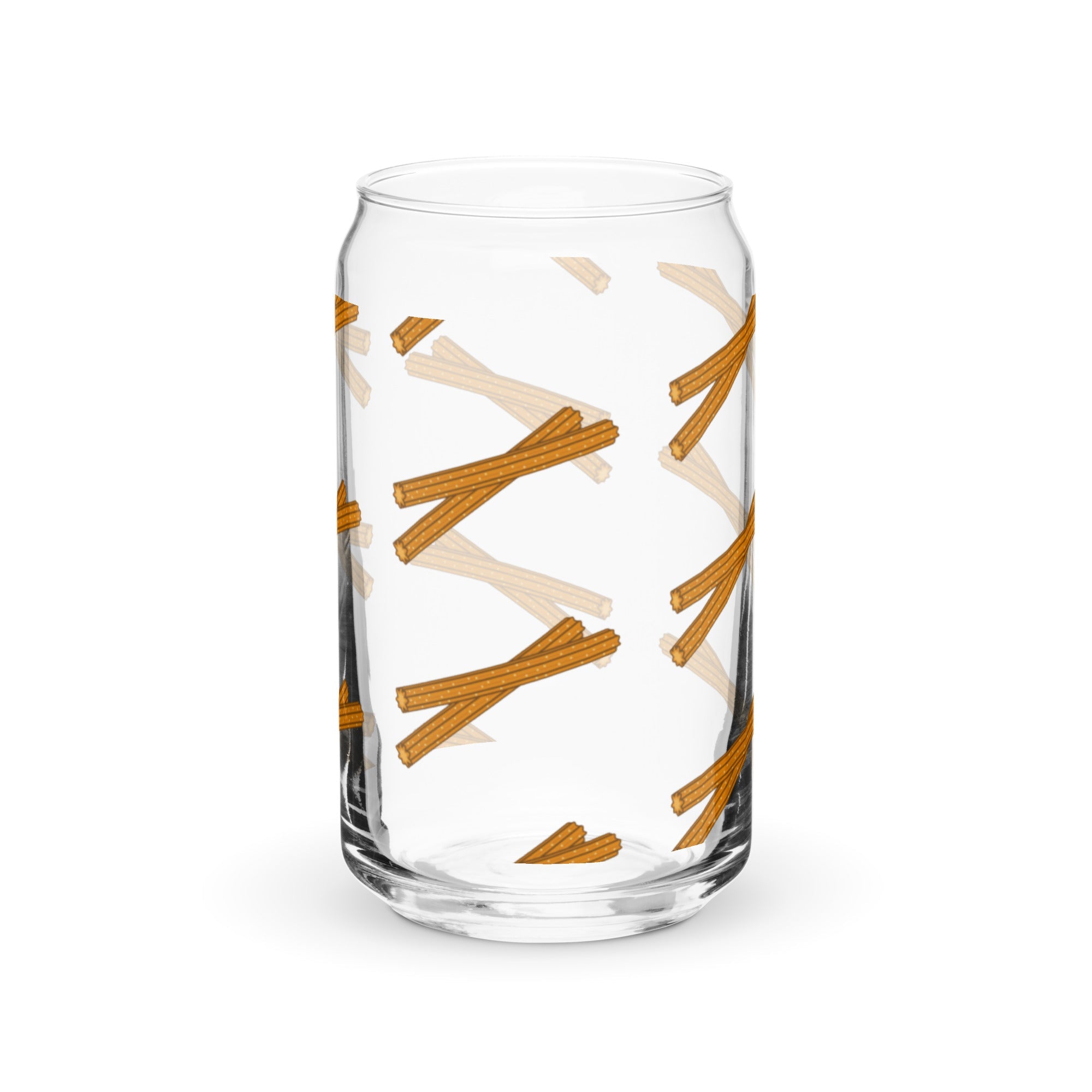 Can-shaped glass